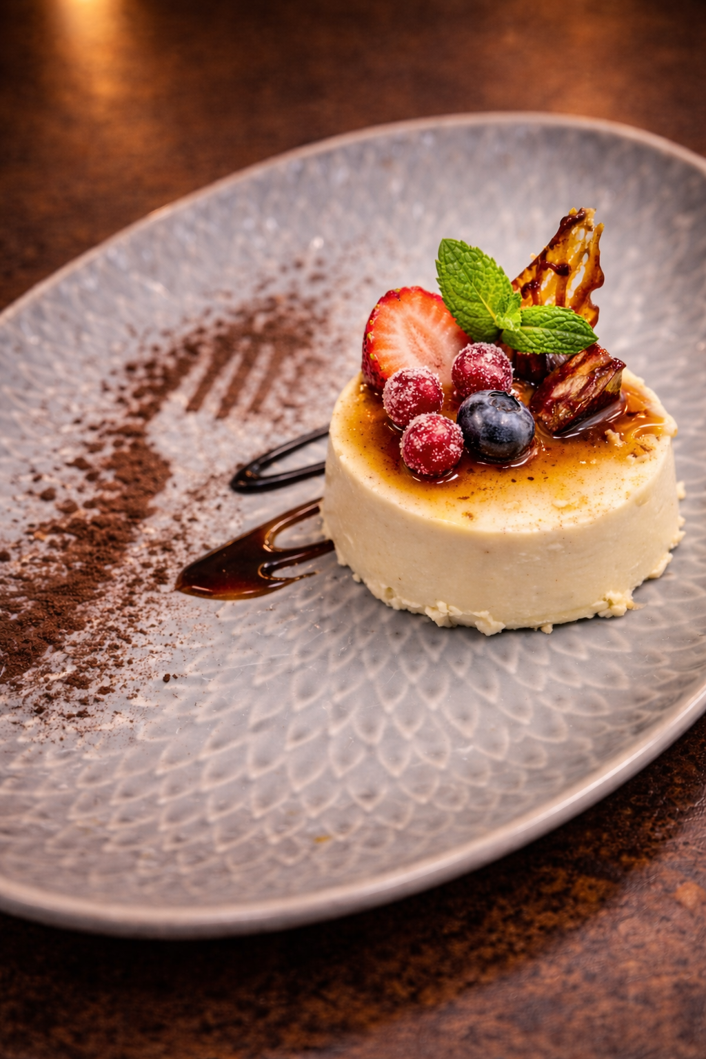 Panna Cotta mit Beeren